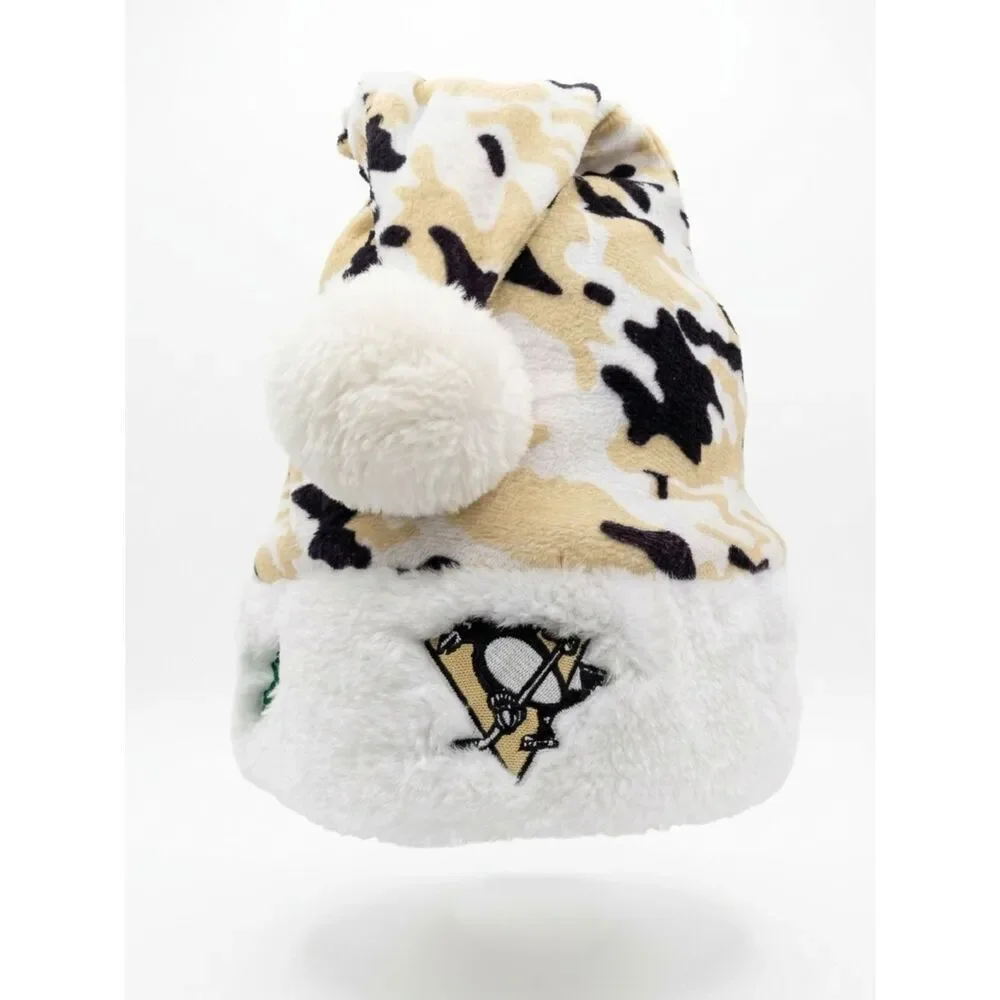 Pittsburg Penguins Camo Santa Hat